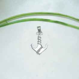 Anchor Pendant 925 Sterling Silver Sailor Gift Fisherman Nautical Charm Pendant